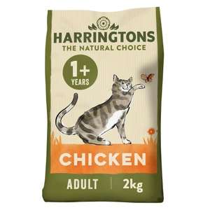 Harringtons Chicken Adult Complete Dry Cat Food 2KG £4 @ Asda