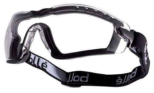 Bolle COBFSPSI Polycarbonate Cobra Goggles with Anti-Scratch and Fog Lens, Clear - £8.26 @ Amazon