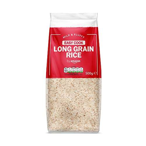 by Amazon Easy Cook Long Grain Rice, 5 packs of 500g (S&S £3.79)