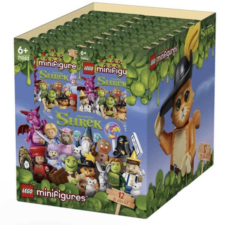 LEGO Minifigures 71053 Shrek - Sealed Box of 36 - Pre-Order