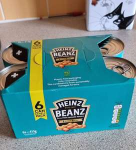 Heinz beans 6 pack - £3.49 @ Rock Ferry Lidl
