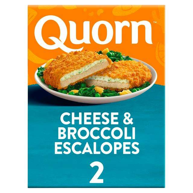 Quorn Vegetarian Cheese & Broccoli Escalope x2 240g