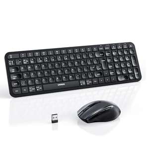 Ugreen Wireless Dual Connection Keyboard and Mouse Set (Bluetooth 5.0 / 2.4G) - Use Voucher - Sold by Ugreen Group Limited UK