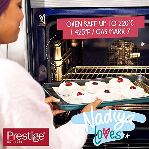 Prestige x Nadiya Oven Tray Non Stick - Large Baking Tray £6 @ Amazon