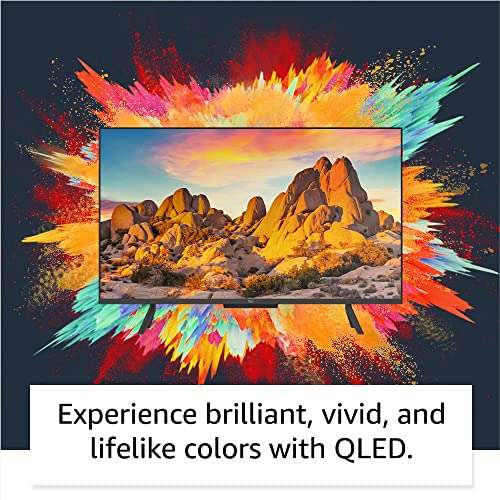 Amazon Fire TV 50-inch Omni QLED series 4K UHD smart TV Dolby Vision IQ, local dimming, hands free with Alexa - £399.99 / 43" £299 @ Amazon