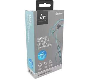 KITSOUND Race 15 Wireless Bluetooth Sports Earphones - Blue £3.75 @ Sainsbury's Fulham Wharf