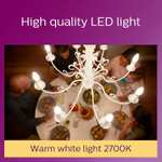 Philips LED Premium Classic B35 Candle Light Bulb