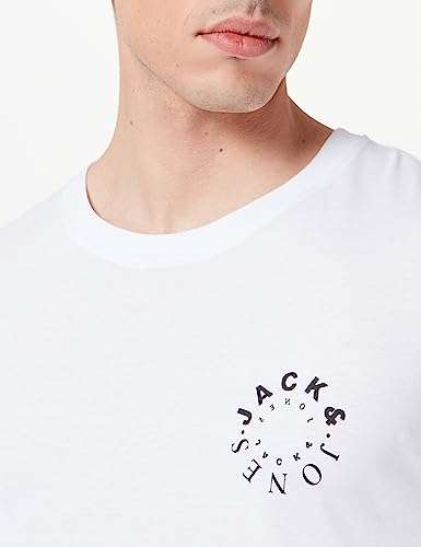 JACK & JONES Men's T-Shirt - 3 pack - Large