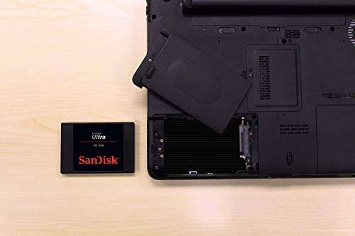 2TB - Sandisk Ultra 3D SSD - 560MB/s, 3D TLC, Dram Cache - £114.38 (cheaper with fee-free card) @ Amazon Germany