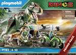 Playmobil 71183 Dinos T-Rex Attack with Raptor and Quad