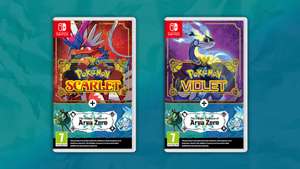 Nintendo Switch - Pokemon Scarlet/Violet + The Hidden Treasure of Area Zero - New - Sold by The Game Collection Outlet