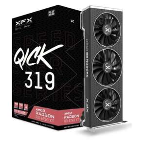 XFX AMD Radeon RX 6750 XT Speedster QICK 319 Graphics Card for Gaming - 12GB