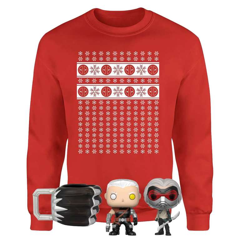 Marvel Officially Licensed MEGA Christmas Gift Set - Includes Christmas Sweatshirt plus 3 gifts - £9.99 (With Code) + £1.99 Delivery @ Zavvi