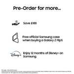 Pre-order Samsung Galaxy Z Flip5, Unlocked Android Smartphone, 512GB Storage, Mint, 3 Year Extended Warranty (UK Version) with voucher