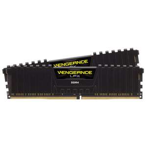 Corsair Vengeance LPX Black 16GB (2x8GB) 3200 MHz CL16 DDR4 Memory Kit