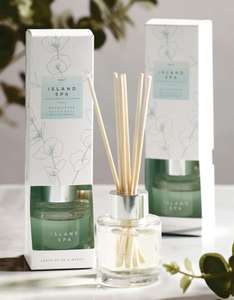 Set of 2 Island Spa 40ml Diffusers £4 free click and collect at Next