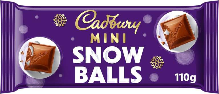 Cadbury Dairy Milk Mini Snowballs Chocolate Bar (Watford)