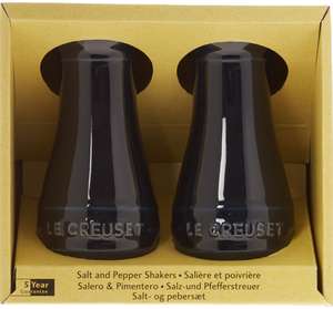 LE CREUSET Lapis Blue Ceramic Salt & Pepper Shakers 12x6cm now £8.00 + £1.99 Click and collect From TK Maxx