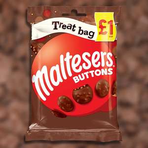 20 x Maltesers Chocolate Buttons 68g Treat Bags, Best Before 22/05/2022 £12 @ Yankee Bundles