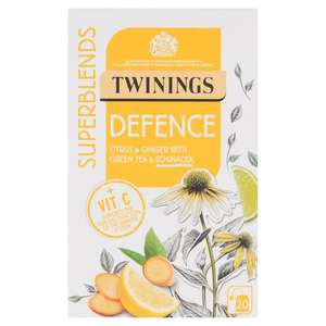 Twinings Superblends Defence Sleep, Detox, Calm, Digest, Glow, Metabolism, 20 Tea Bags with Nectar Price