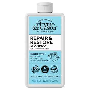 Rhyme & Reason Repair & Restore Shampoo 385Ml £7.65 (From 1st June) @ Tesco