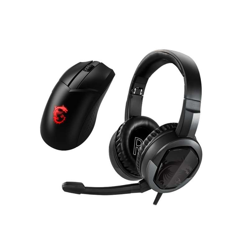 MSI GM41+GH30 Gaming Mouse And Headset £39.95 (£8.70 delivery) @ Overclockers