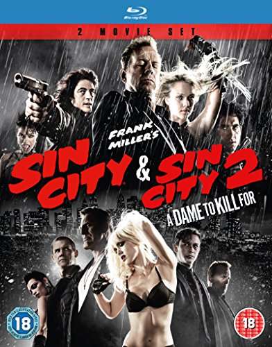 Sin City 1-2 Blu Ray £6.69 (New & Delivered ) @ Music Magpie