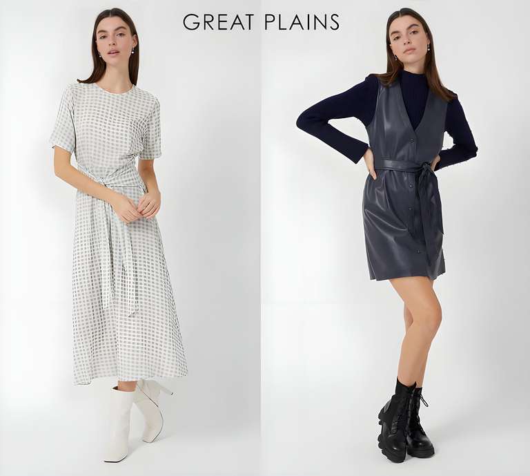 Up to 60% Off Sale + Extra 20% Off with code (£3.95 delivery / Free on £50) @ Great Plains