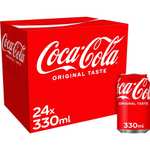 Coca Cola Original Taste 24 x 330ml Can Cases are £9.99 instore @ Heron Foods (Manchester)