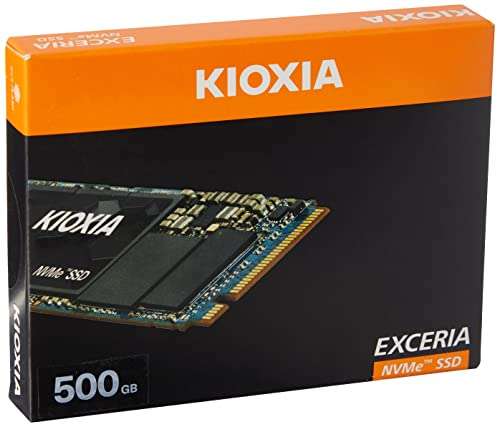 500GB - KIOXIA EXCERIA NVMe Series, M.2 2280 Up to 1700/1600 MB/s - £24.60 Delivered @ Amazon