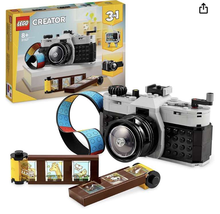 LEGO Creator 3in1 Retro Camera 31147 - with voucher