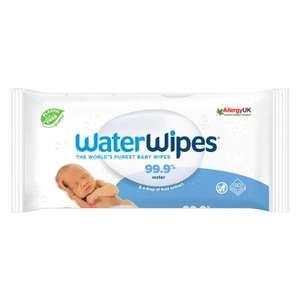 WaterWipes Sensitive Newborn Biodegradable Wipes