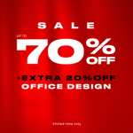 Up To 70% Off Sale + Extra 20% Off 'Office Branded' Sale items with code + Free Click and Collect @ Office