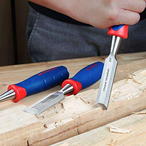 WORKPRO Wood Chisel Set, 3 Pieces - £9.99 Dispatched By Amazon, Sold By GreatStarTools