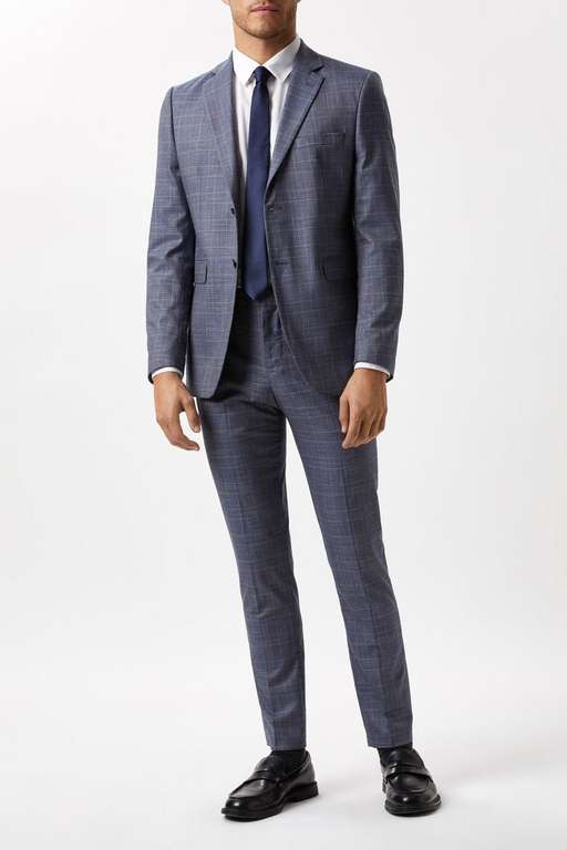 Large Selection of Mens Suits including 2 Piece Suit for £52.50 + £1.99 delivery with code @ Burton