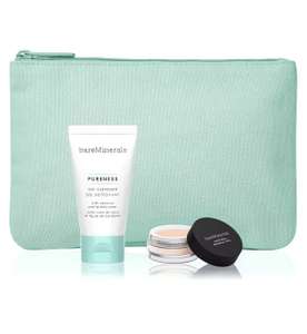 Free bareMinerals Cleanser & Mineral Veil Gift Set & Wash Bag when you spend £50 on bareMinerals + Extra 10% Off with code @ Boots