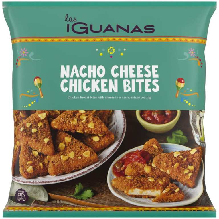 Las Iguanas Nacho Cheese Chicken Bites 500 g - Online Exclusive