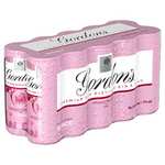Gordon's Premium Pink Gin and Tonic / Special Dry London Gin and Diet Tonic 10 x 250 ml £11 Each @ Amazon
