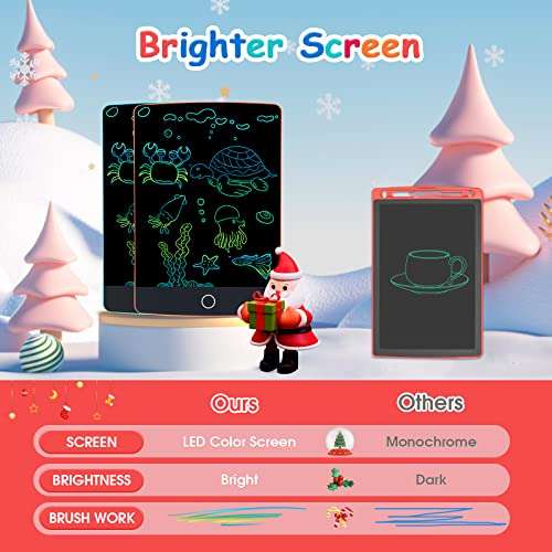 Topfree LCD Writing Tablet, 2 Pack Doodle Scribbler Pad, 8.5 inch LCD Sold by Osmanthus fragrans Co., Ltd FBA