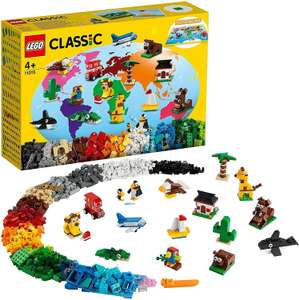 LEGO Classic 4+ Around the World Building Bricks Set 11015 £30.00 with free click and collect at Argos