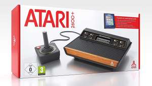 Atari 2600 Plus (Exclusive to Amazon.co.uk) incl. 10 games cartridge, CX40+ Joystick / also plays Atari 7800 games and original Atari carts