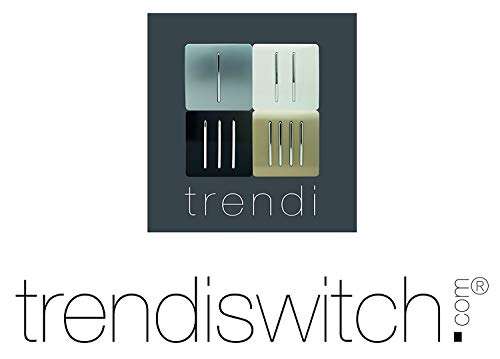 Trendi Modern Glossy Tactile TV Co-axial Socket + Telephone Socket White ART-TLP+TVWH