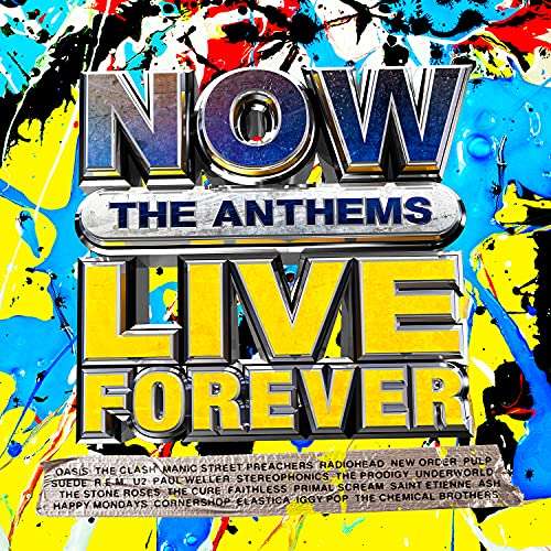 NOW Live Forever: The Anthems (4 CD Boxset) £2.93 delivered @ Rarewaves