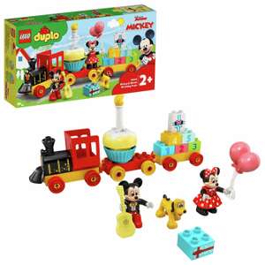 LEGO DUPLO Disney Mickey and Minnie Birthday Train Toy - Free C&C