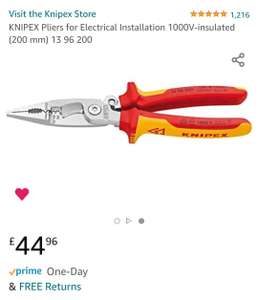 Knipex installation pliers 13 96 200 - £44.96 @ Amazon