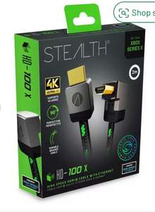 STEALTH HD-100X 2m HDMI with Ethernet for XBOX Series X £7.99 (Free collection) @ Argos