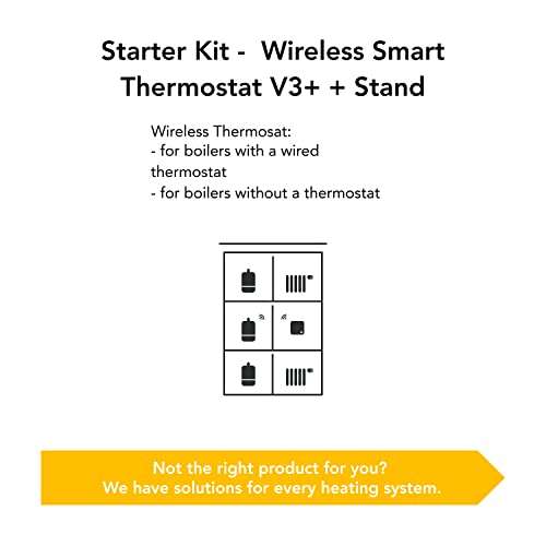 tado° Wireless Smart Thermostat Starter Kit V3+ Incl. Stand £114.99 @ Amazon