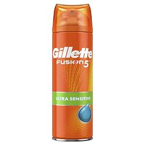 Gillette Fusion 5 Ultra Sensitive Shaving Gel for Men, 200 ml, £2 @ Amazon