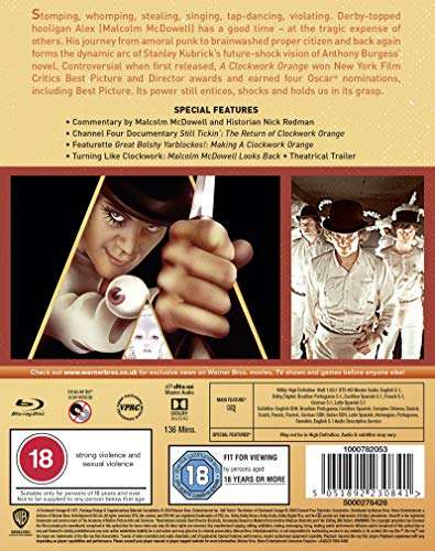 A Clockwork Orange Blu-ray Special Poster Edition Usually dispatched within 1 to 2 months £3.49 @ Amazon