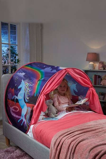 Unicorn led bed tent £5 +£4.99 delivery @ Studio